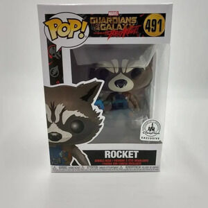 Disney Parks Exclusive Funko Pop Rocket 491​